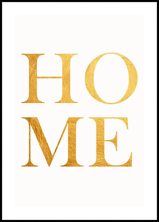 Golden Home Poster