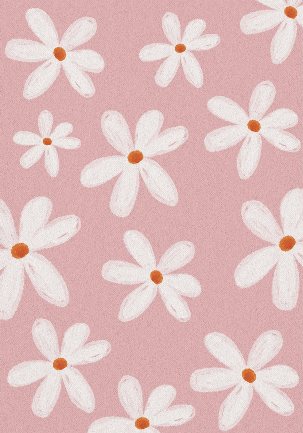 Little White Flowers Poster