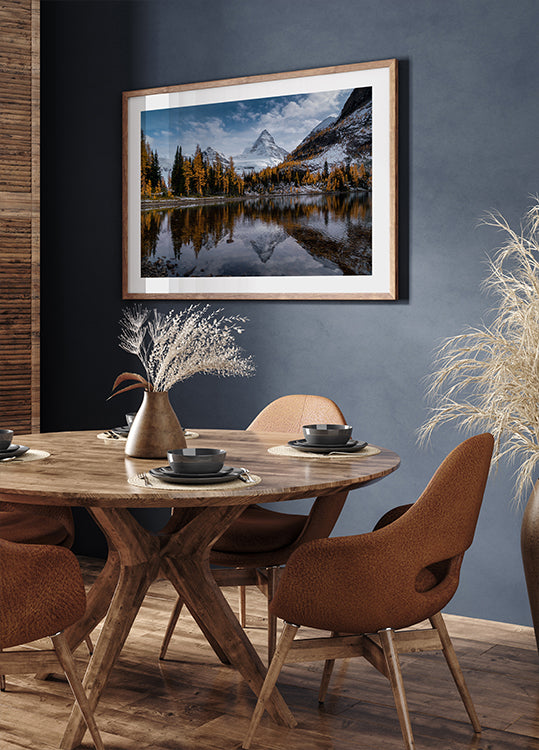 Sunburst Lake Poster