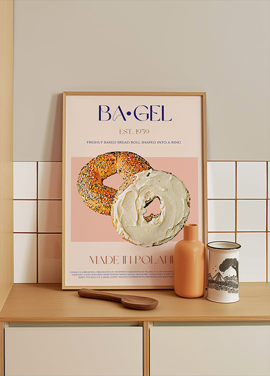 Polish Bagel Delight Poster