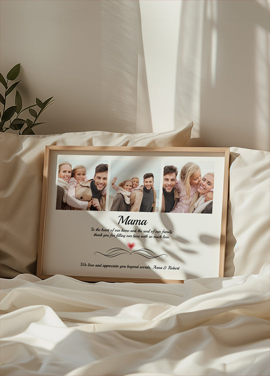 Family Photo Personal Poster
