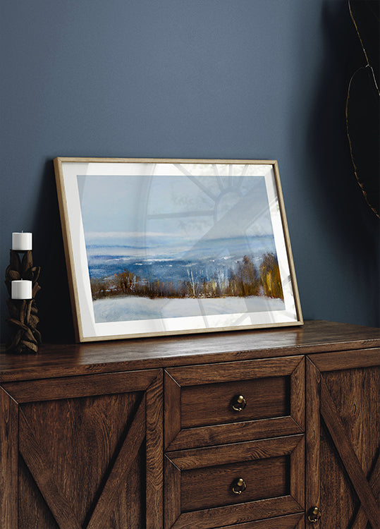 Winter View Poster
