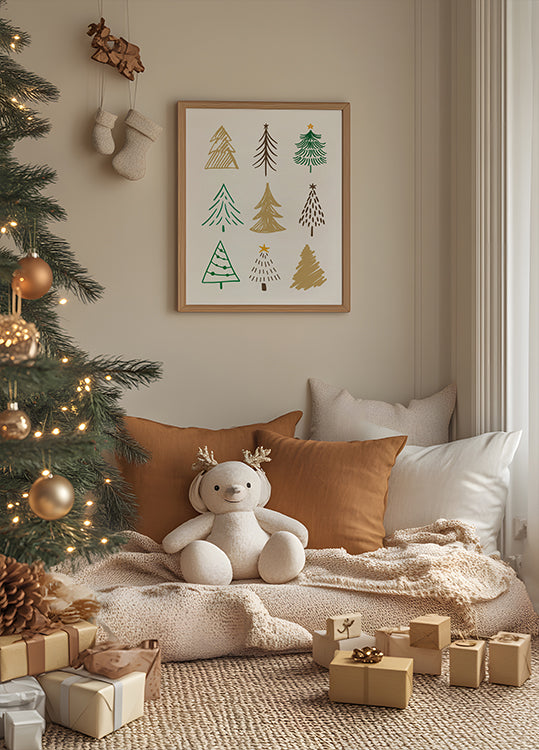 Christmas Trees 1 Poster