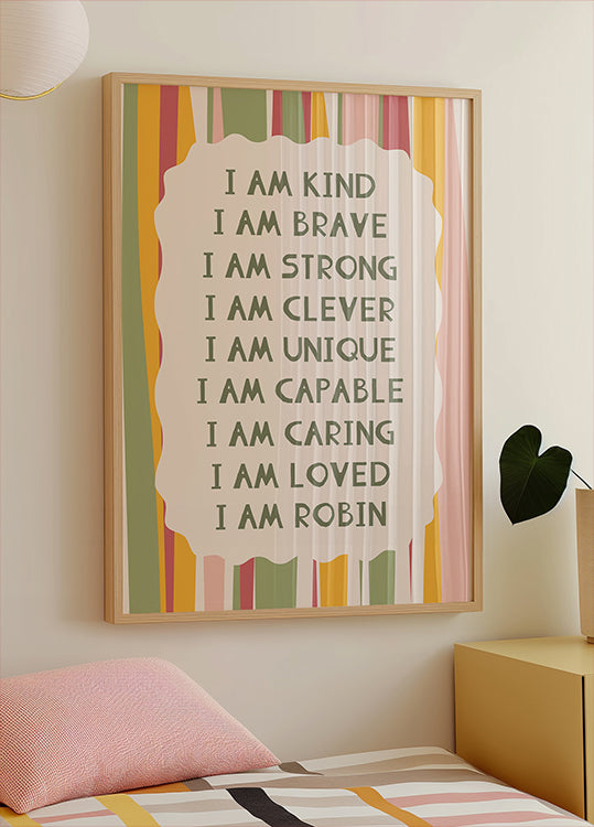 C Personalized Print