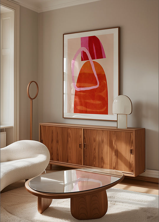 Painted Lines Kopie Poster