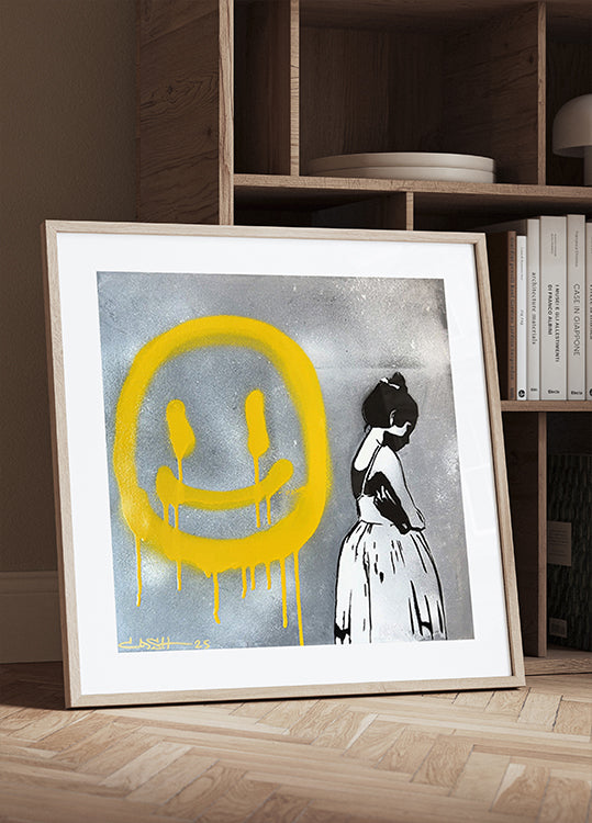 Behind the smile Poster