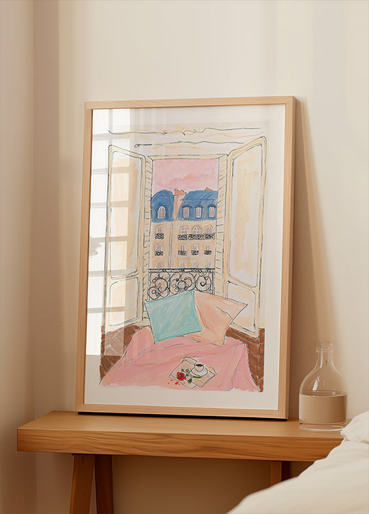Cozy Apartment In Paris Poster