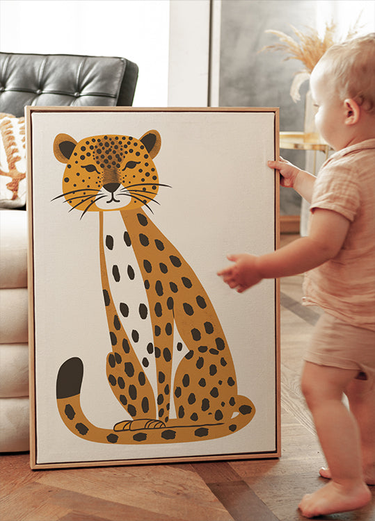 Cheetah Kids Poster