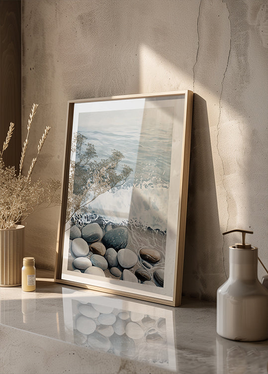 Pebble Shoreline Poster