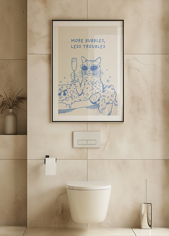 More Bubbles, Less Troubles Poster