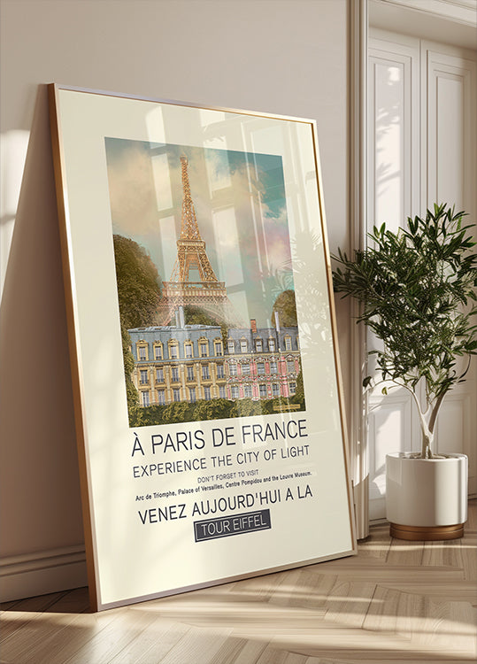 Paris retro print