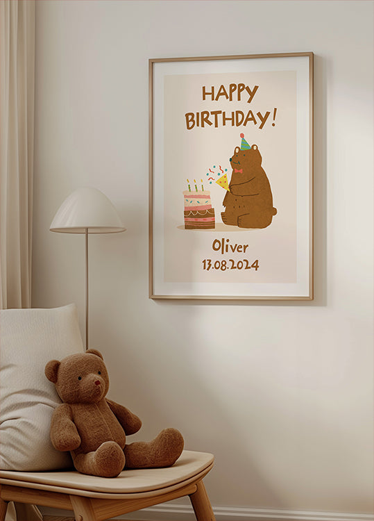 Kid's Birthday Personal Poster
