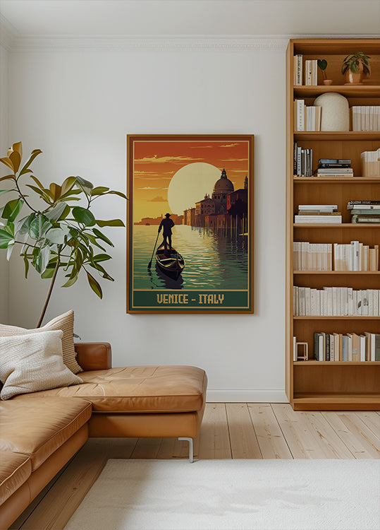 Timeless Venice Glow Poster