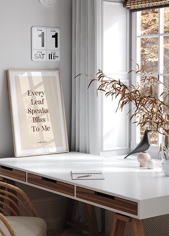 Every Leaf Speaks Poster