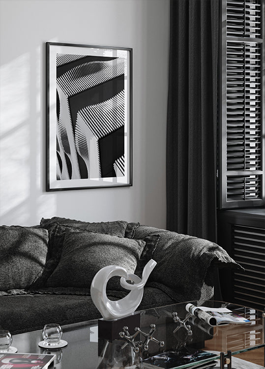 Swinging Balconies I Poster