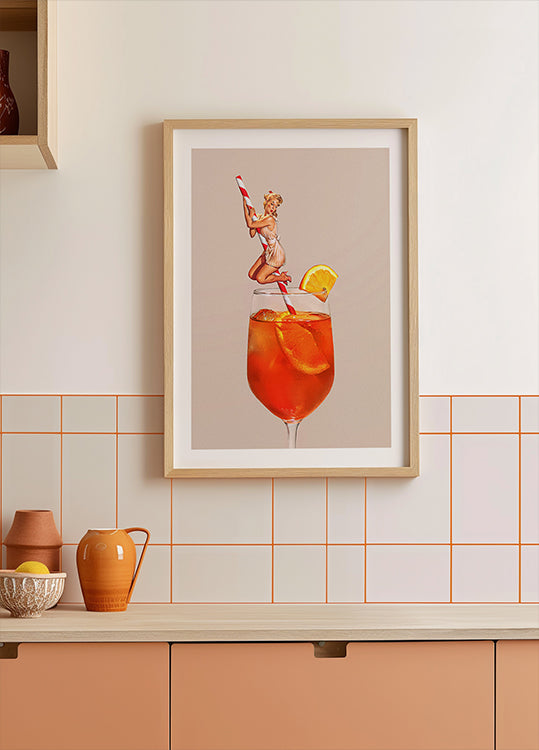 Retro Spritz Poster