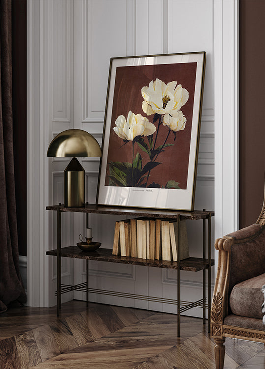 Hærdaceous Peony Poster