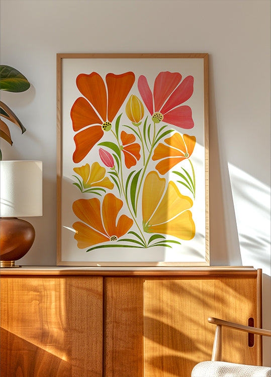 Spring Wildflowers Poster