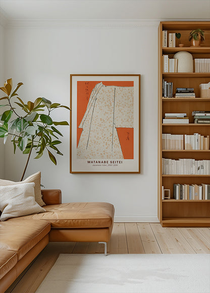 Watanabe Seitei Japanese Robe Poster