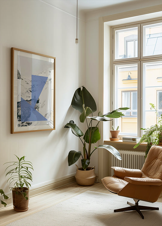 Geometric Serenity Poster