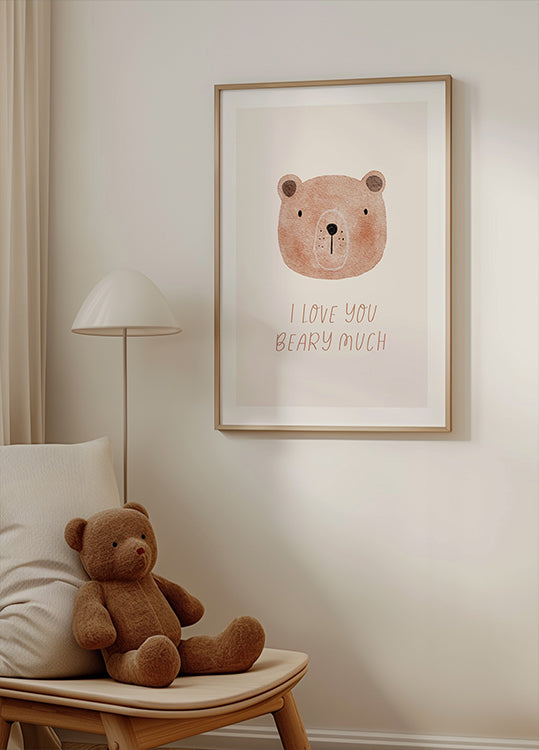 Baby - I Love You Beary Much Poster