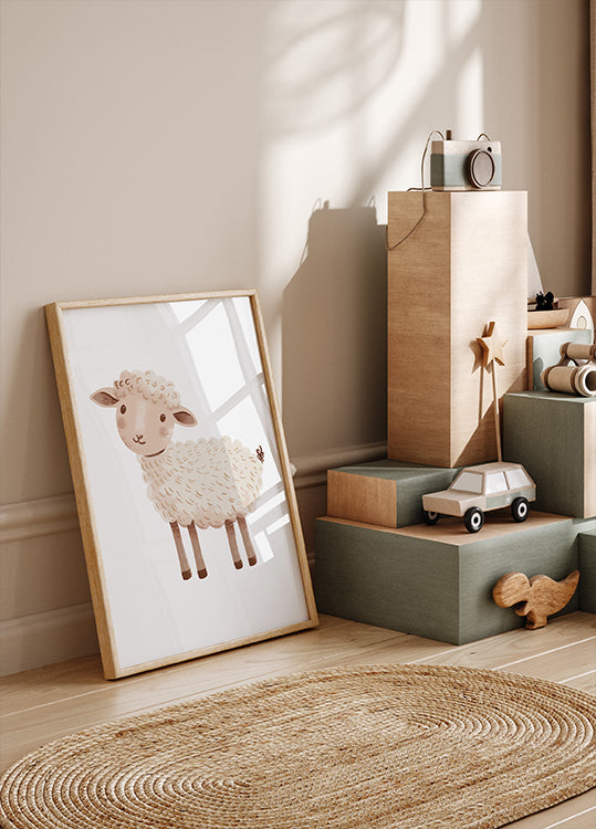 Cute Sheep Poster
