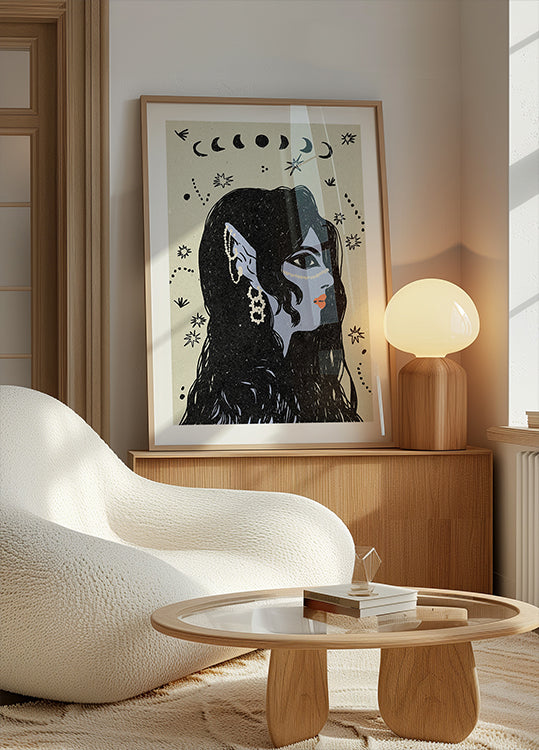 Portrait of a mermaid