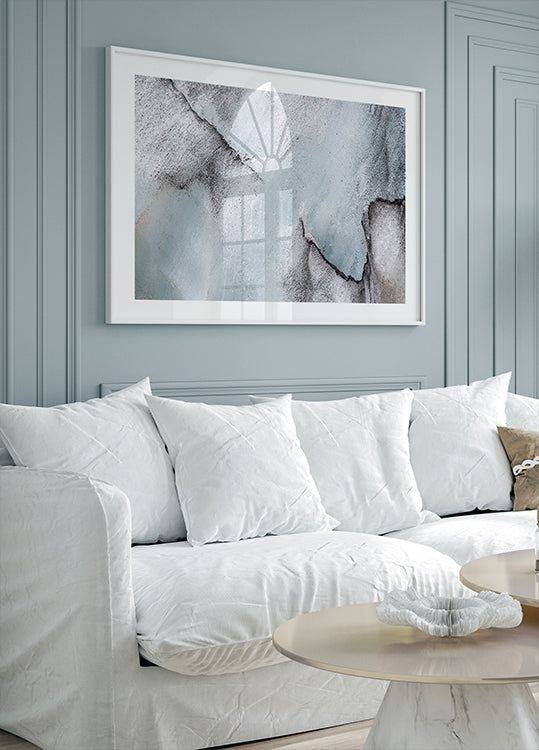 Abstract shapes of landscape #3 Poster