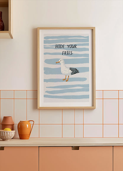 Hide Your Fries Poster