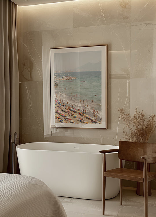 Amalfi Beach Day II Poster