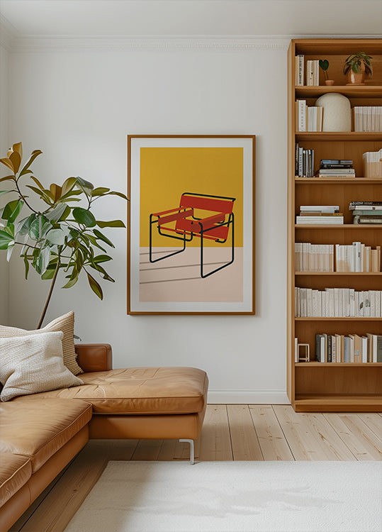 Wassily Chair Marcel Breuer Poster