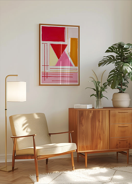 Geometric Harmony Poster