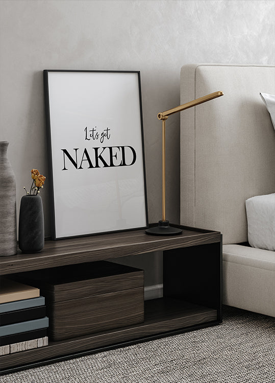 Let's Get Naked Poster