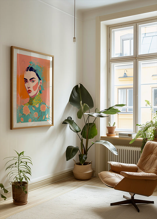 Vivid Elegance Poster