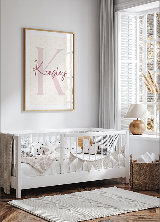 Personalized Initial Name Poster