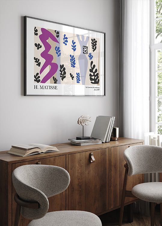 H. Matisse The Knife Thrower Poster