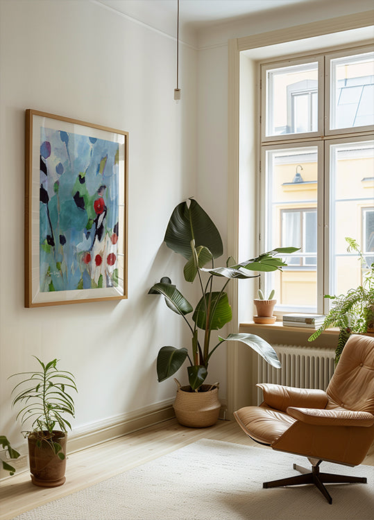 Rose Hips At Christmas Poster