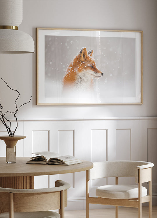 Snow is falling… Poster