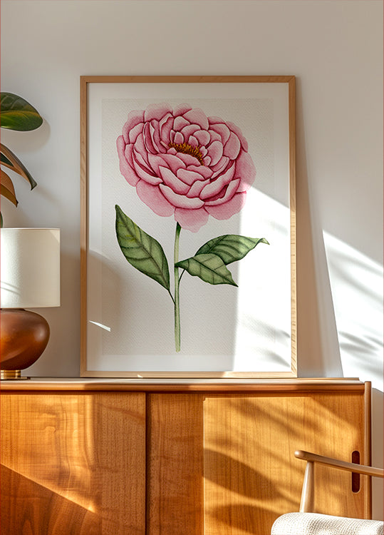 01 Peonie Salomebiermanillustration Poster