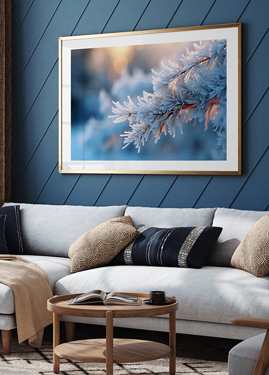 Frosted Serenity Poster