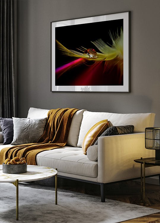 Colors in the drop Poster