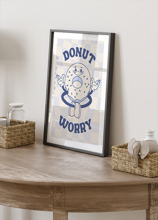 Donut Worry Poster