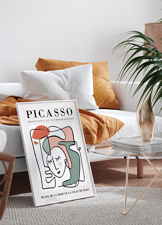 Lithographie No. 4, Picasso Poster
