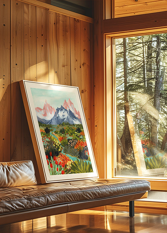 Autumn Mountains Poster