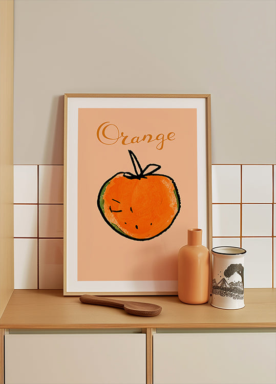Orange Poster