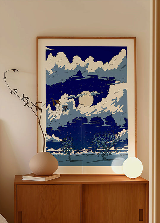 Sky and Stars Poster