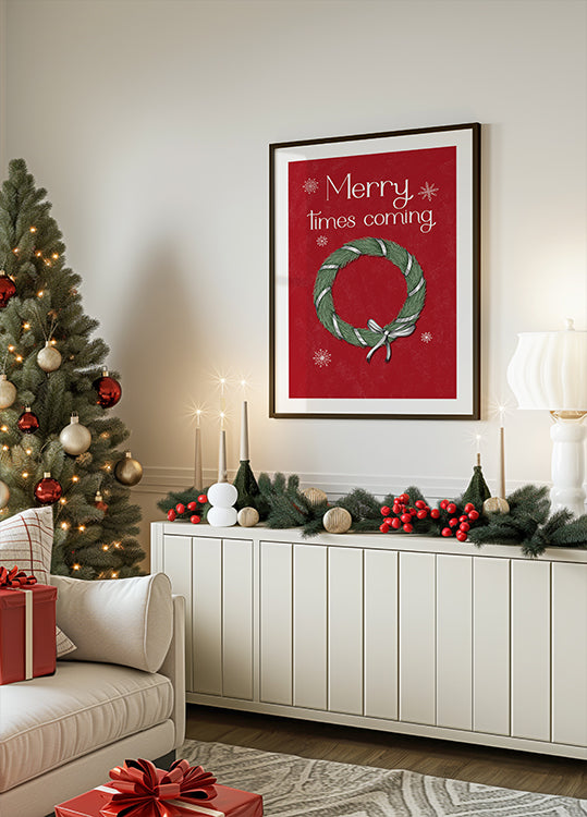 Merry times coming Poster