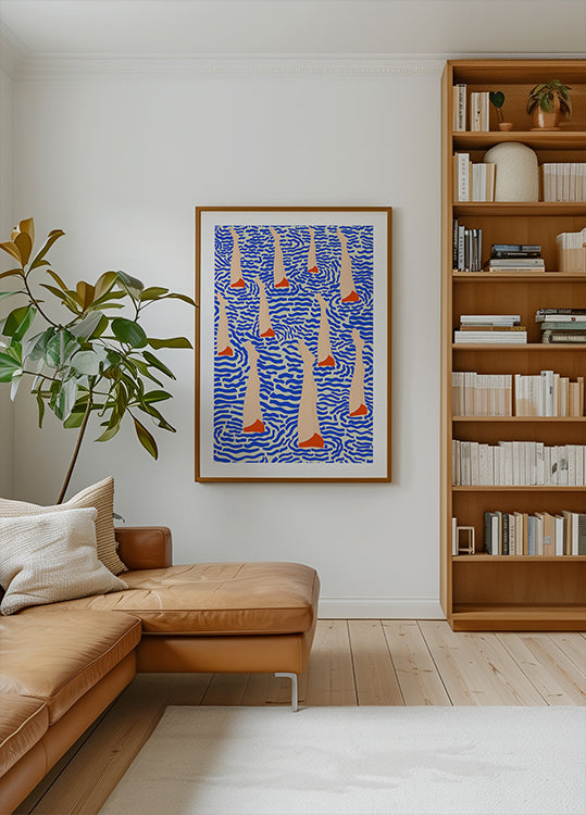 Bañistas Poster