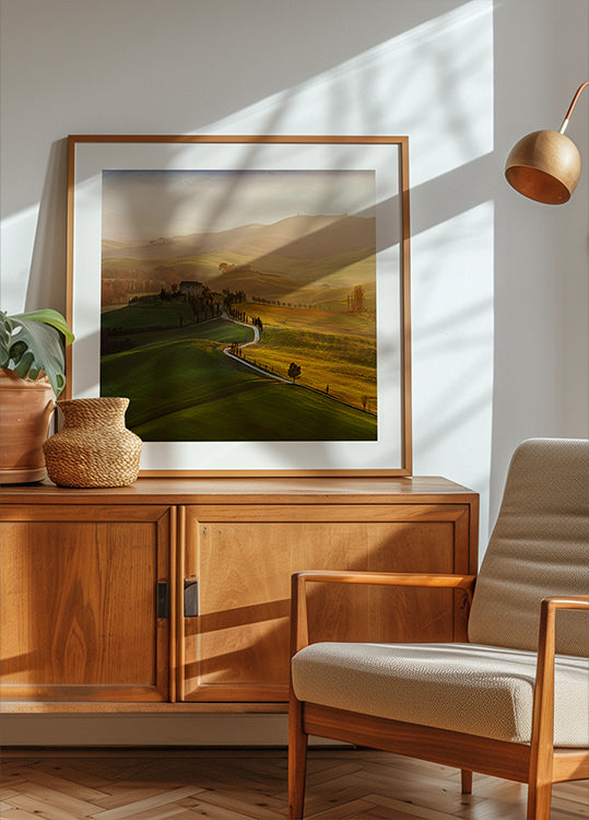 Val d\'Orcia Poster