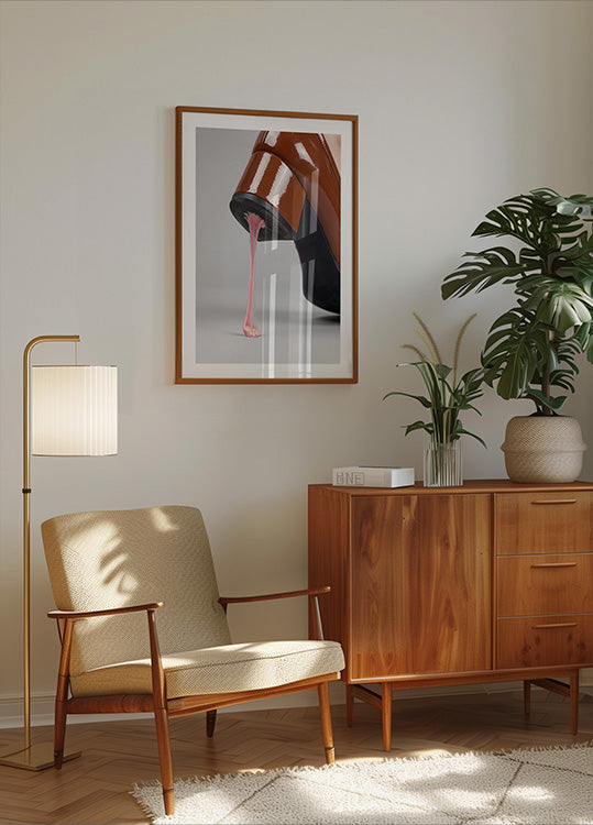 Chewing Gum Under the Shoe Poster